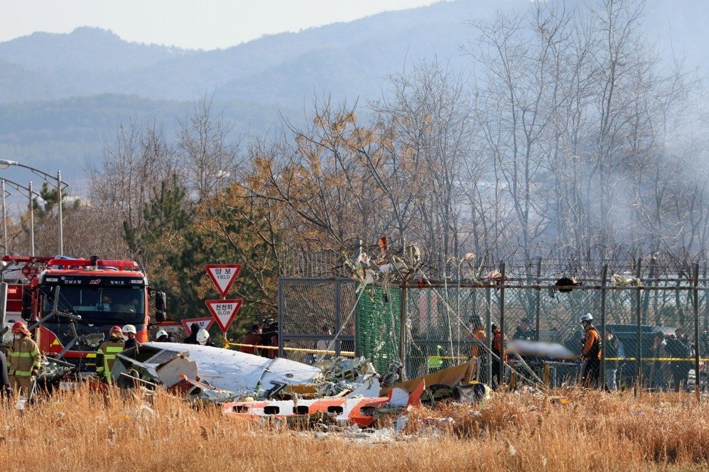 韩美开始分析济州航空失事客机飞行数据记录器数据